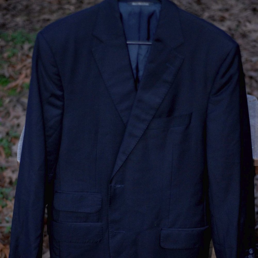 Jack Victor Jacket/Blazer/Coat, 42R, Black